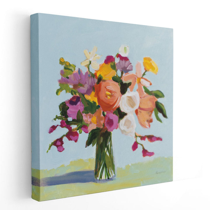 August Blooms - Canvas Print Wall Art