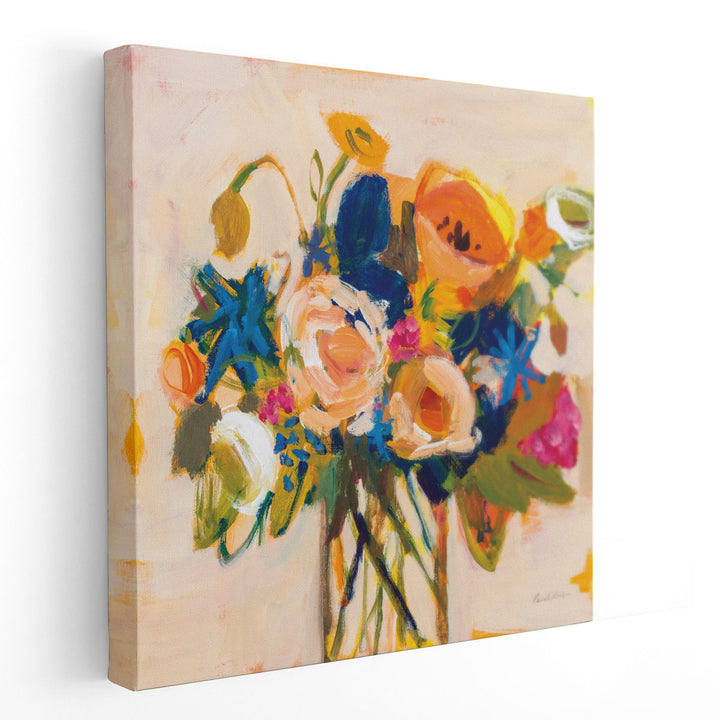 Boho Blooms - Canvas Print Wall Art