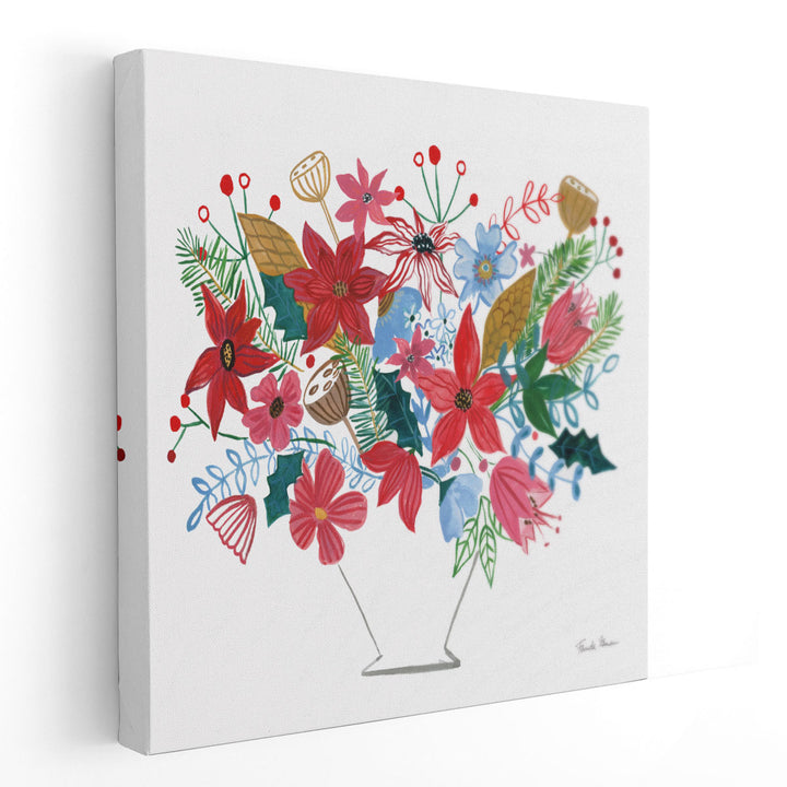 Holiday Bouquet I - Canvas Print Wall Art