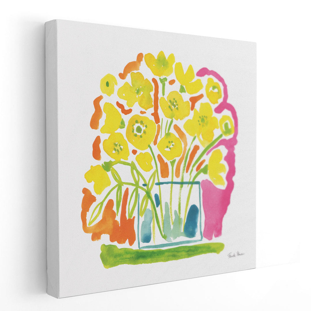 Fresh Bouquet - Canvas Print Wall Art