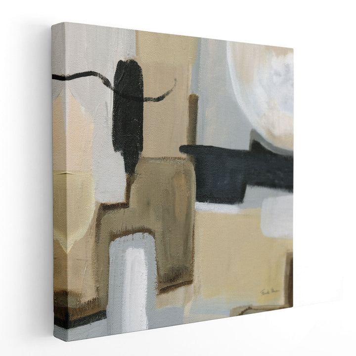 Earthy Abstract - Canvas Print Wall Art