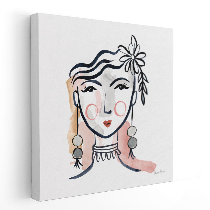 Pretty Faces I - Canvas Print Wall Art