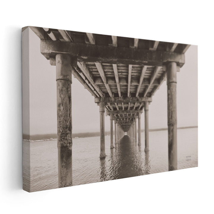 Pacific Pier - Canvas Print Wall Art