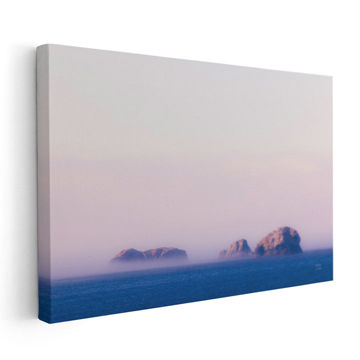 Coastline Sunset - Canvas Print Wall Art