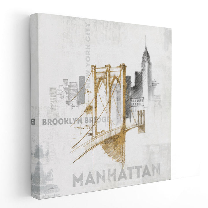 Brooklyn Bridge - Canvas Print Wall Art