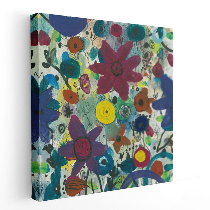 Jewel Garden I - Canvas Print Wall Art