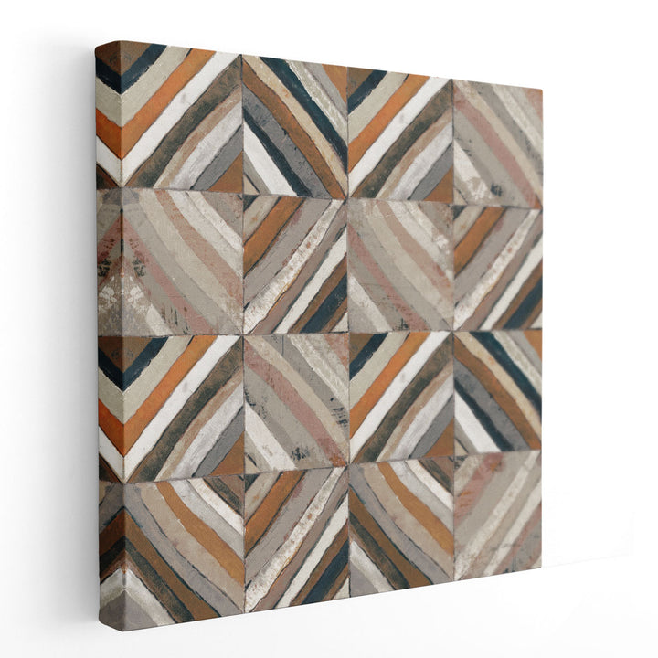 The Center II Abstract Warm - Canvas Print Wall Art