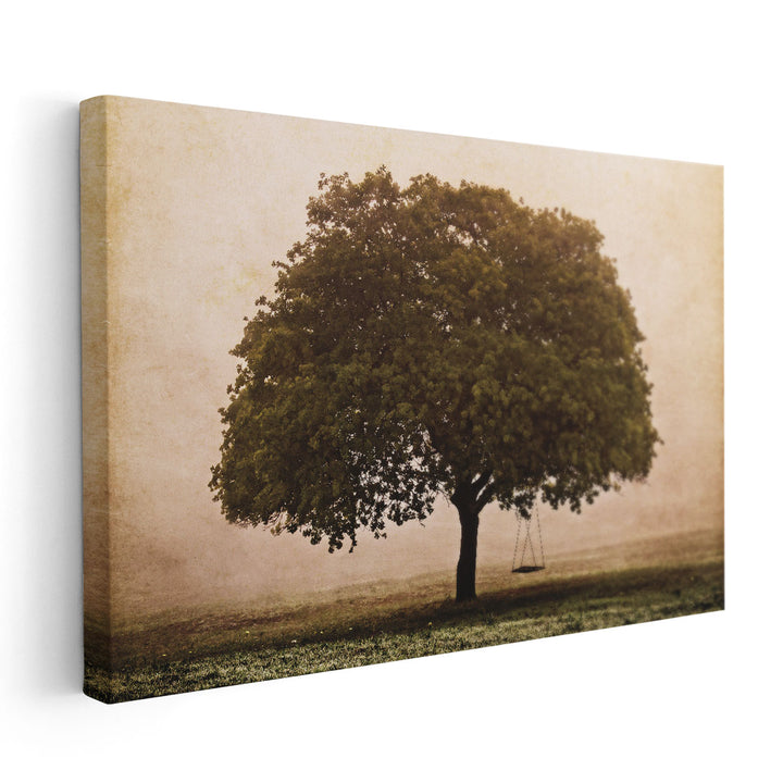 The Hopeful Oak - Canvas Print Wall Art