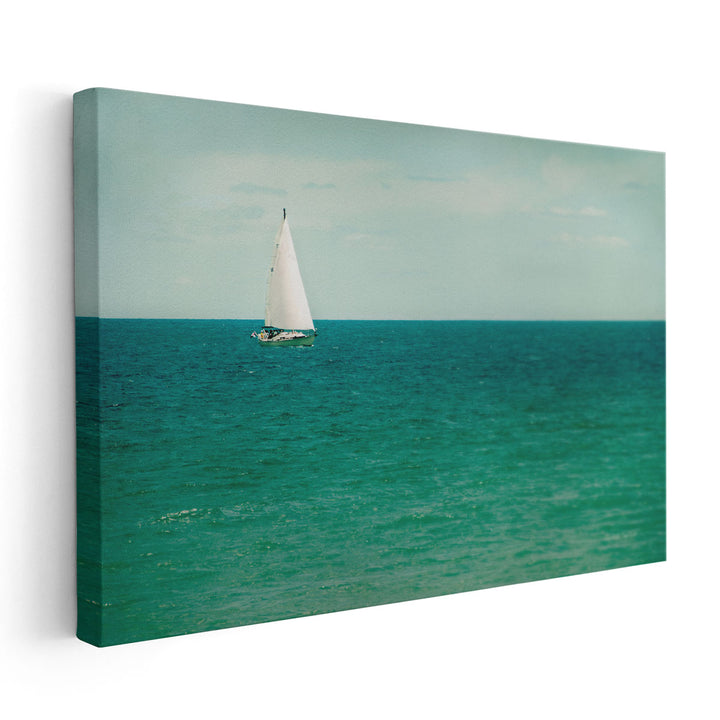 Mint Cottage Days III - Canvas Print Wall Art