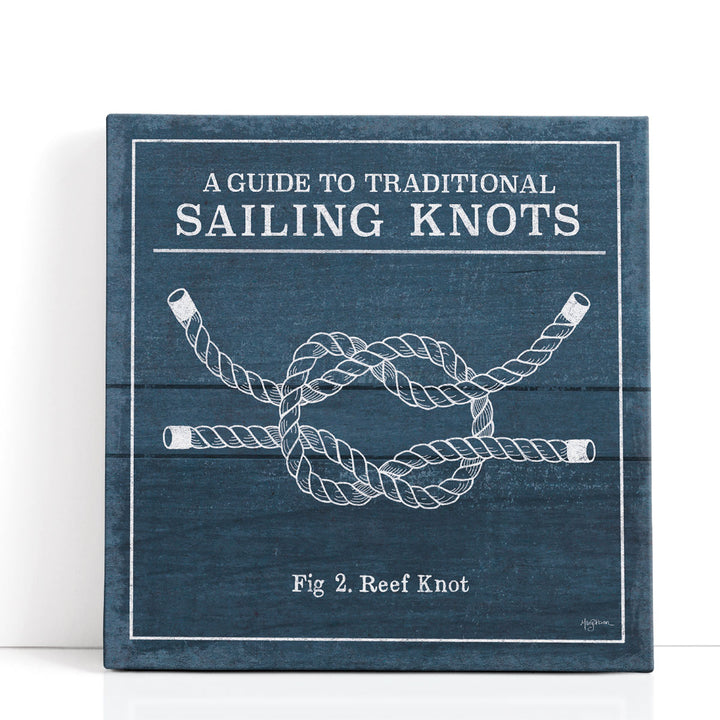 Vintage Sailing Knots III - Canvas Print Wall Art