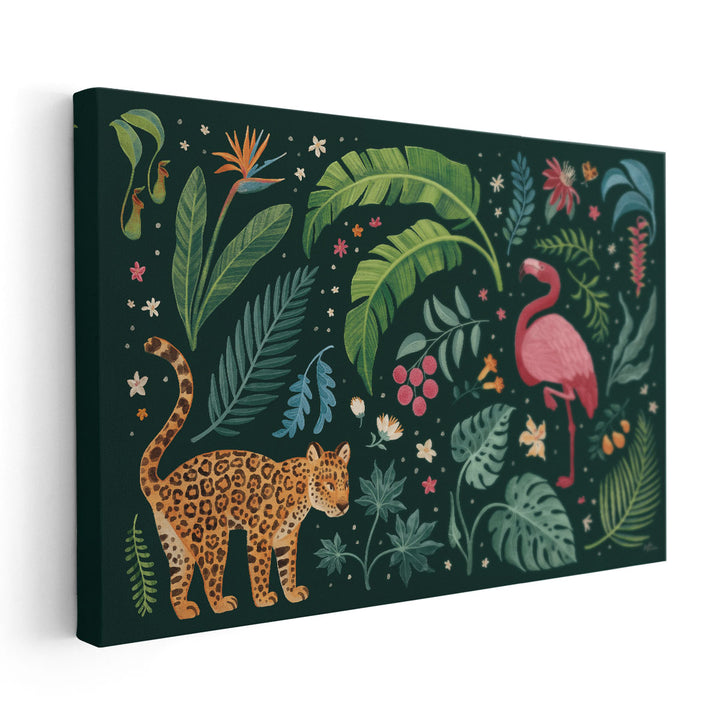 Jungle Love II - Canvas Wall Art 