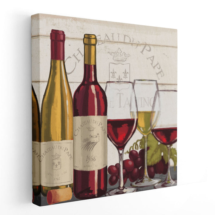 Wine Tasting II- Canvas Print Wall Art 