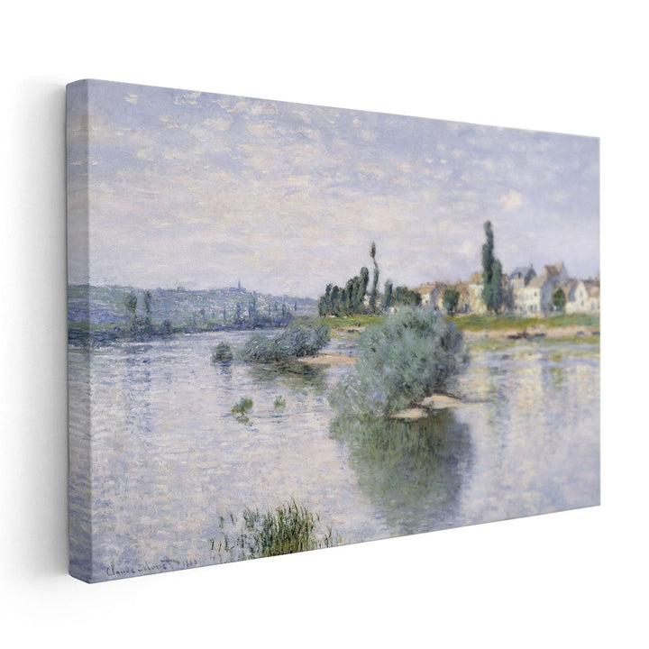 The Seine at Lavacourt, 1880 - Canvas Print Wall Art