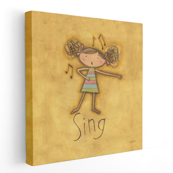 Sing - Canvas Print Wall Art