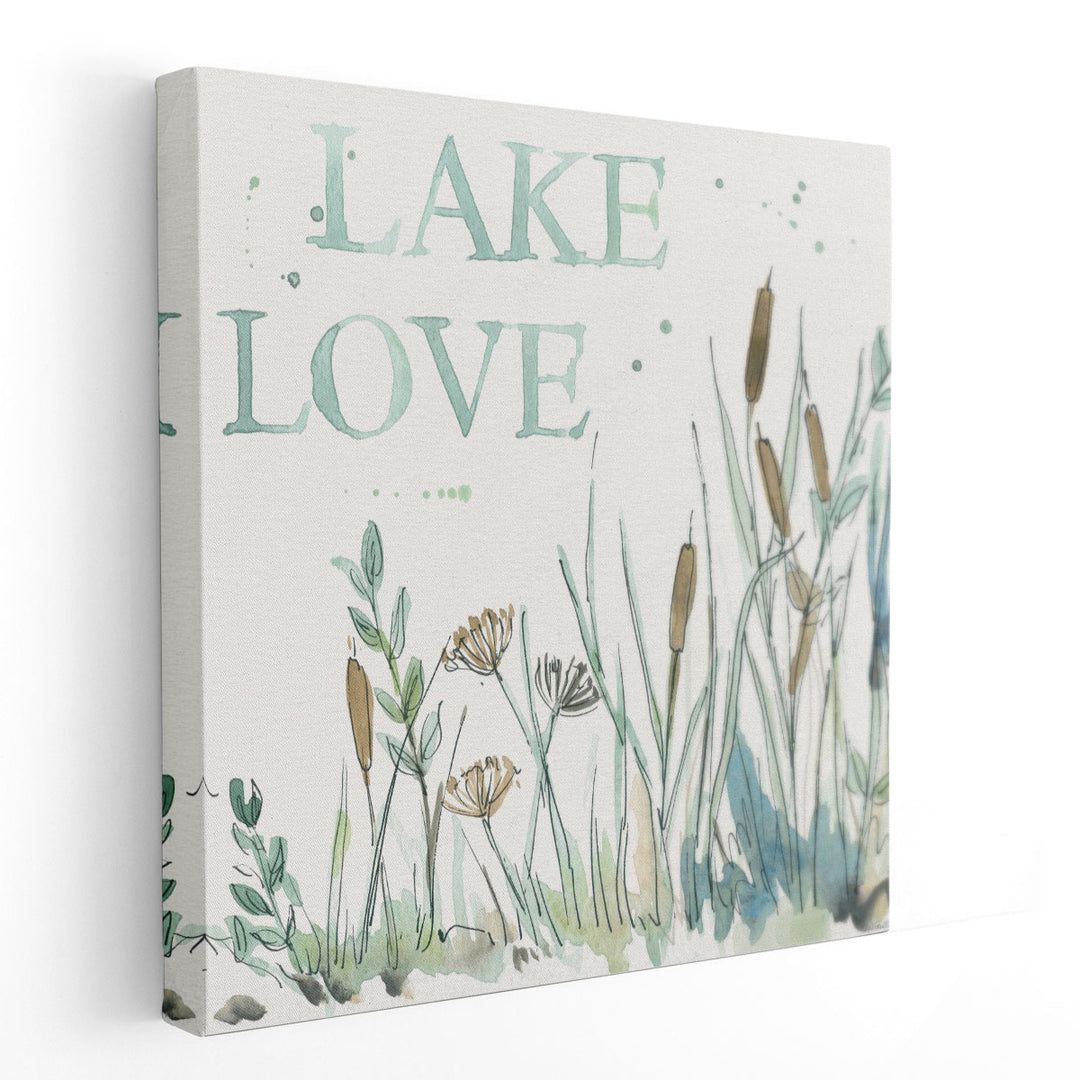 Lakehouse VI - Canvas Print Wall Art