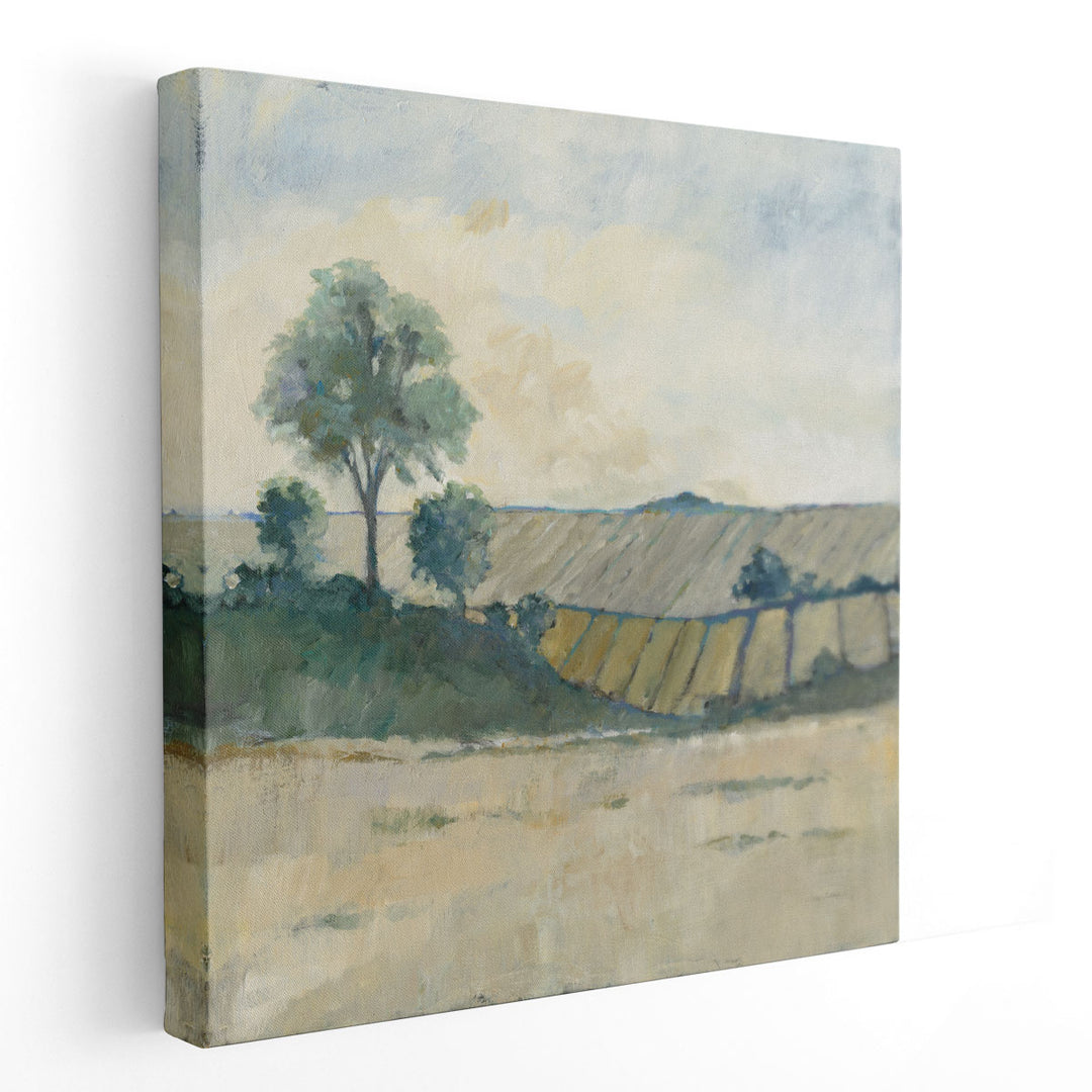 Fields Before the Storm - Canvas Print Wall Art