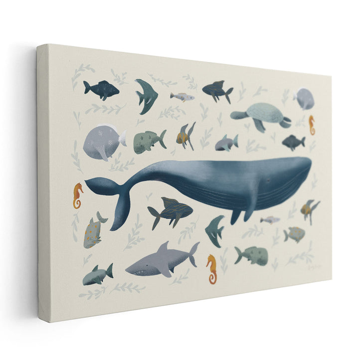 Ocean Life - Canvas Print Wall Art