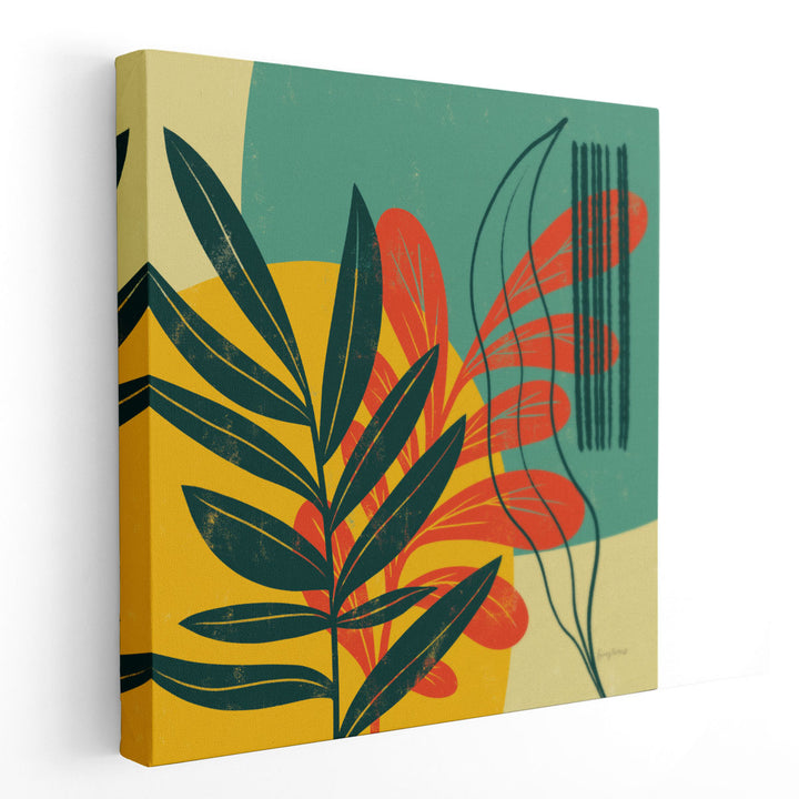 Mid Century Modern I - Canvas Print Wall Art