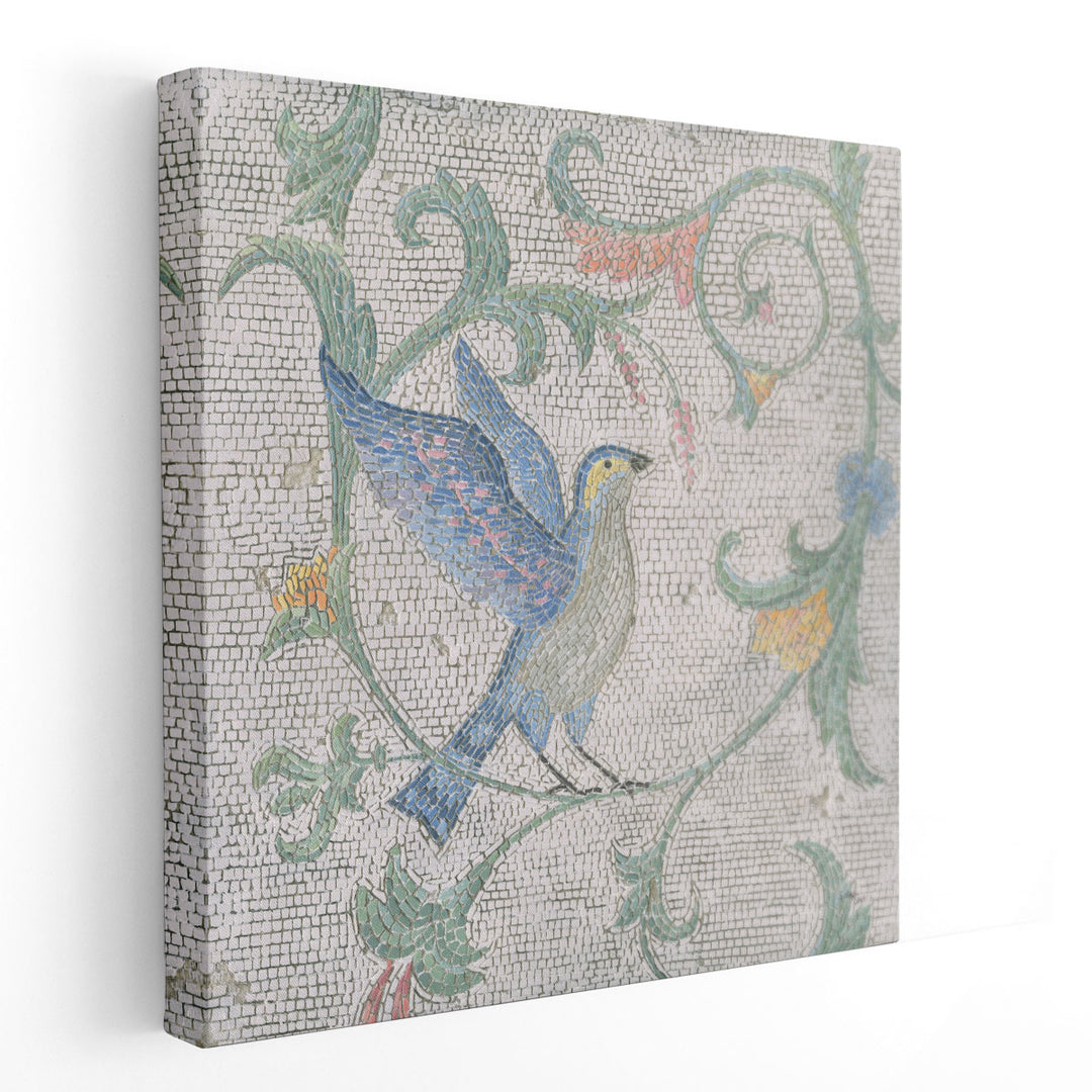 Mosaic Birds I - Canvas Print Wall Art