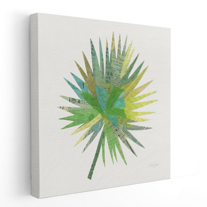 Tropical Fun Palms IIII - Canvas Print Wall Art