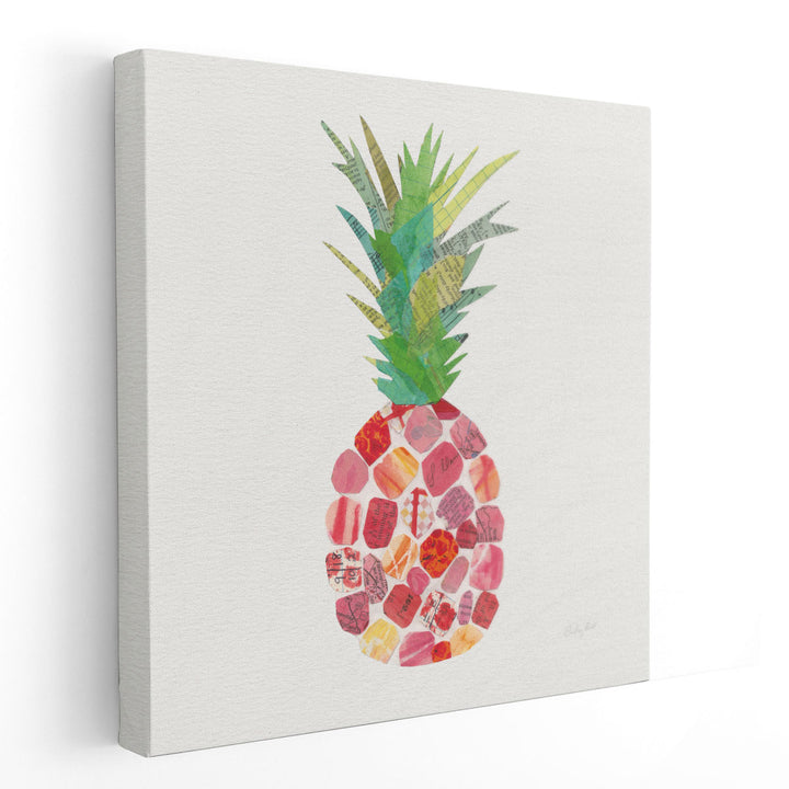 Tropical Fun Pineapple I - Canvas Print Wall Art