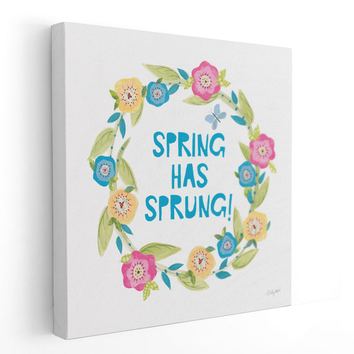 Spring Has Sprung II - Canvas Print Wall Art