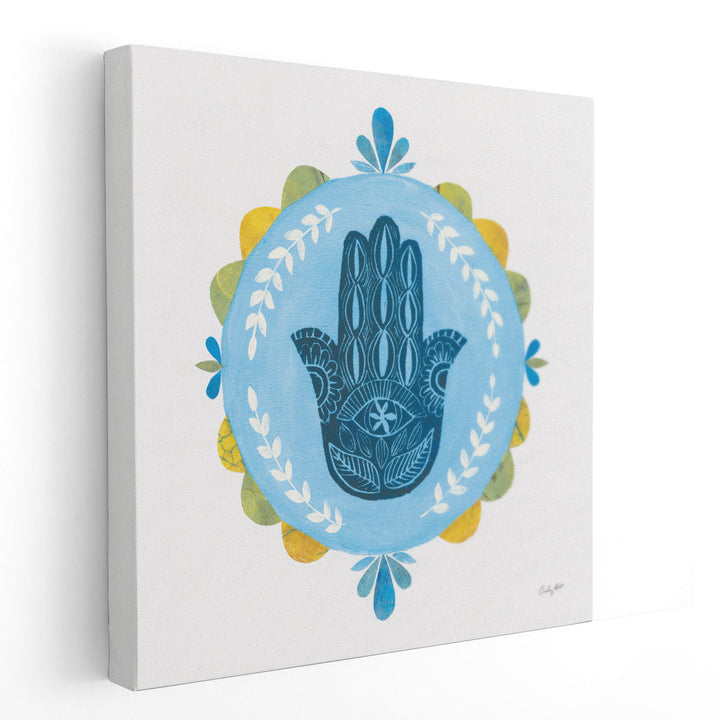 Hamsa Mandala I - Canvas Print Wall Art