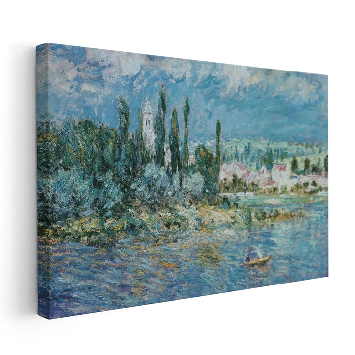 Landscape with Thunderstorm, Vetheuil, 1880 - Canvas Print Wall Art