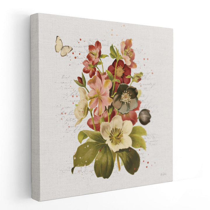 Vintage Petals VI - Canvas Print Wall Art