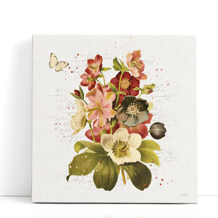 Vintage Petals VI - Canvas Print Wall Art