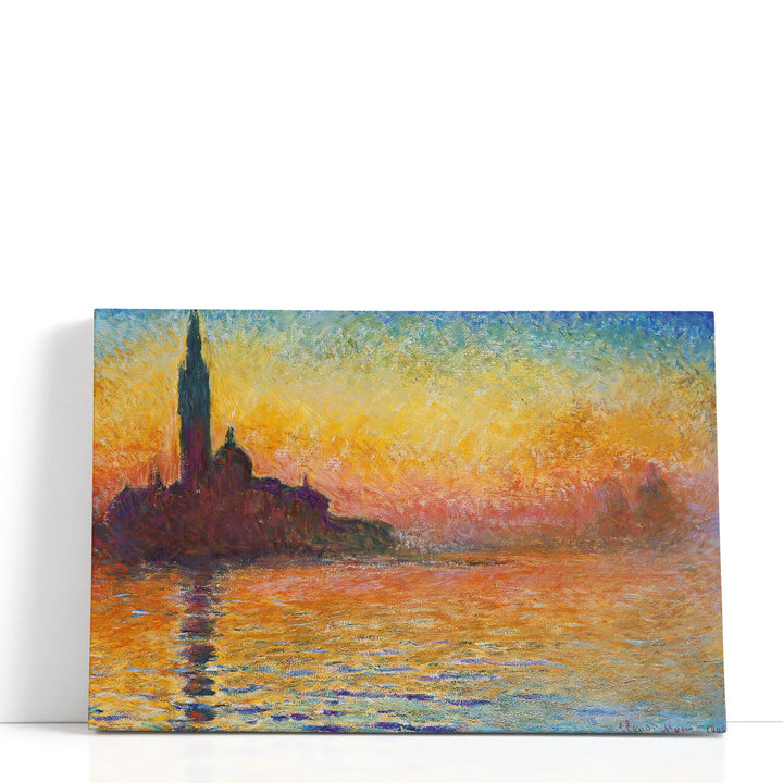 San Giorgio Maggiore At Dusk, 1908 - Canvas Print Wall Art