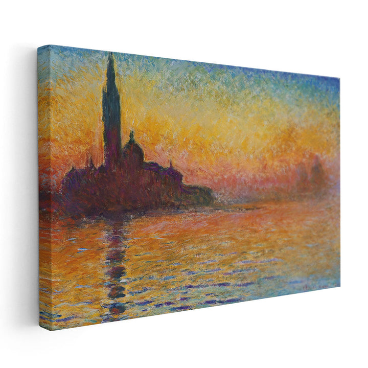 San Giorgio Maggiore At Dusk, 1908 - Canvas Print Wall Art