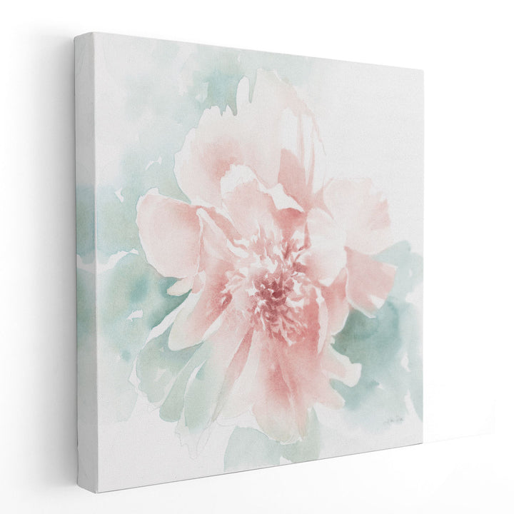 Poetic Blooming II Pink - Canvas Print Wall Art