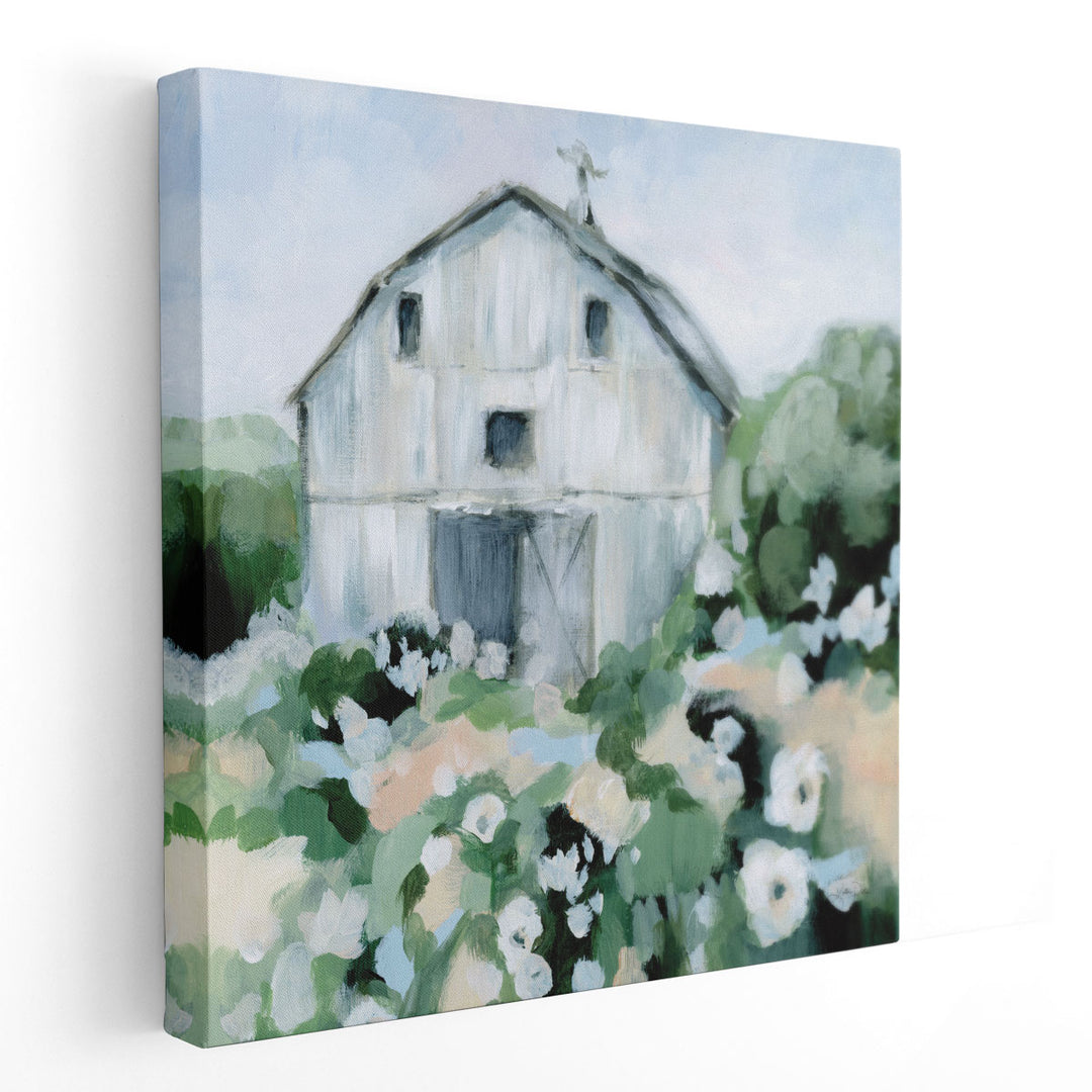 Summer Barn - Canvas Print Wall Art