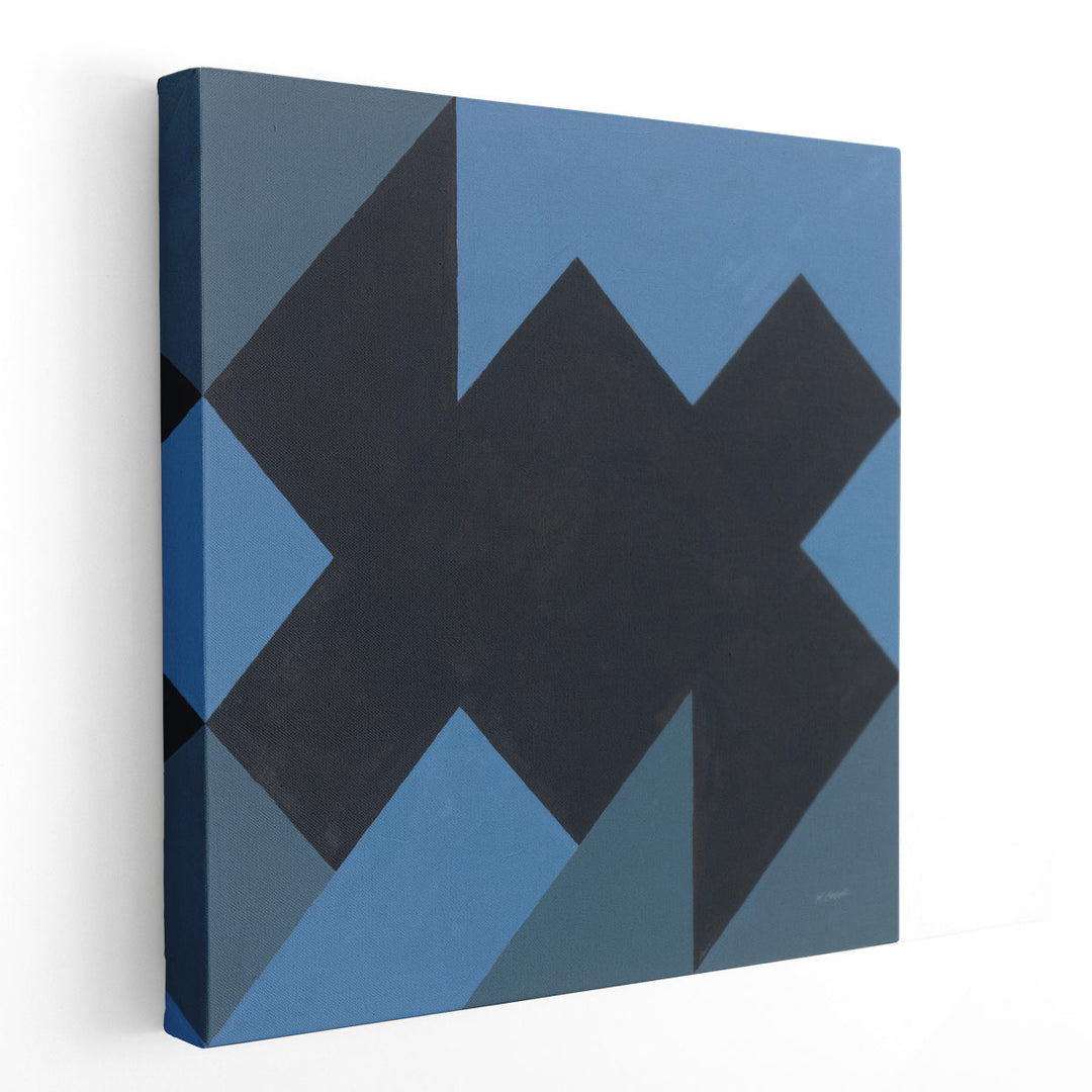 Triangles II - Canvas Print Wall Art