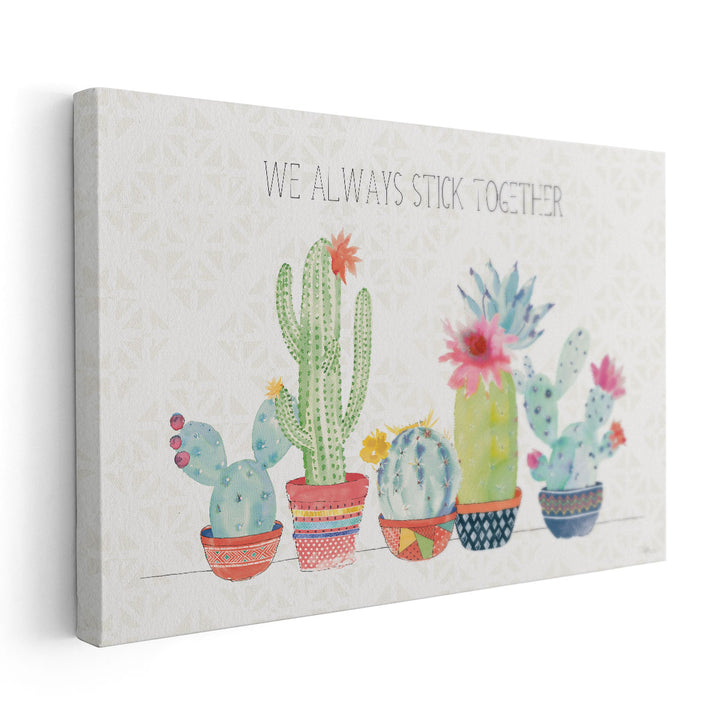 Sweet Succulents I - Canvas Print Wall Art