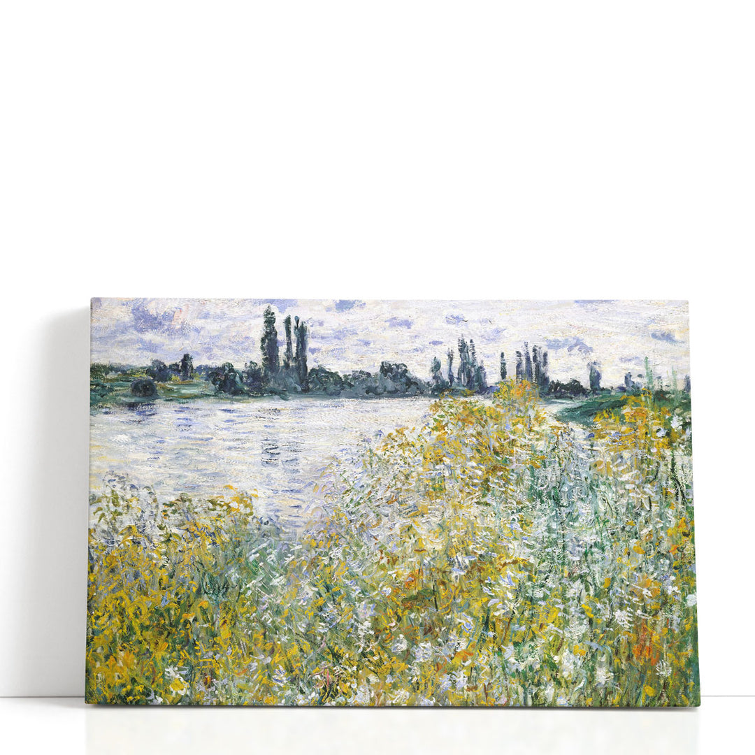 Ile aux Fleurs near Vetheuil, 1880 - Canvas Print Wall Art