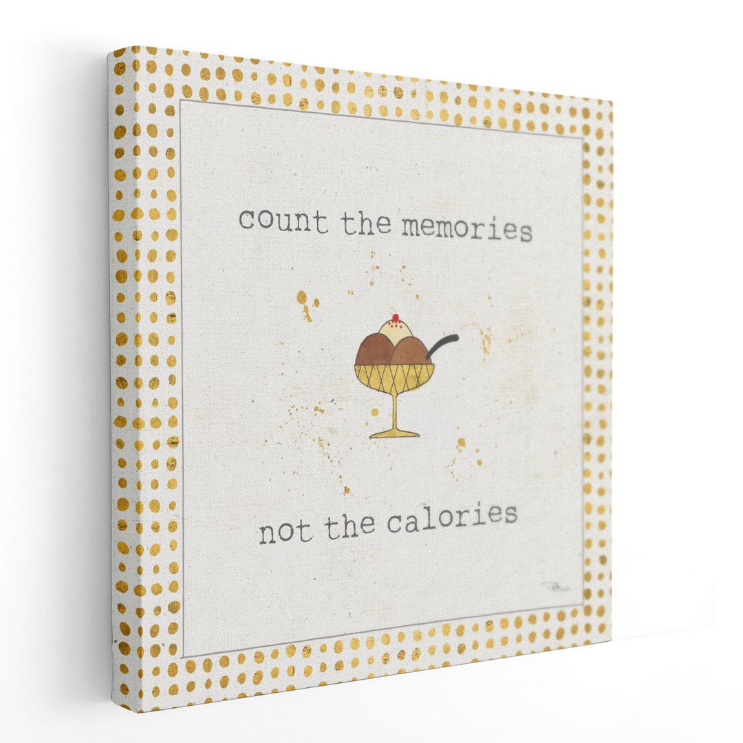 Calorie Cuties VI - Canvas Print Wall Art