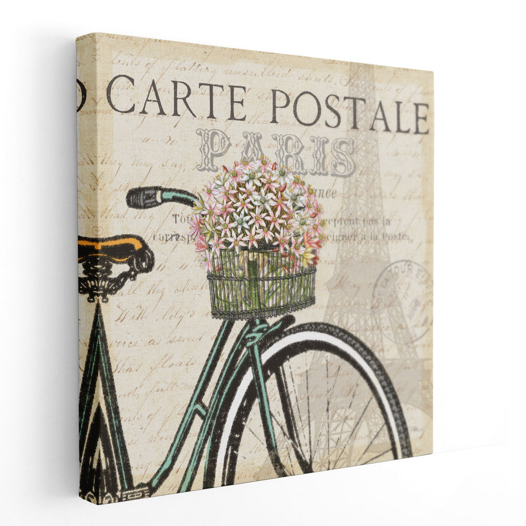 Paris Ride I - Canvas Print Wall Art