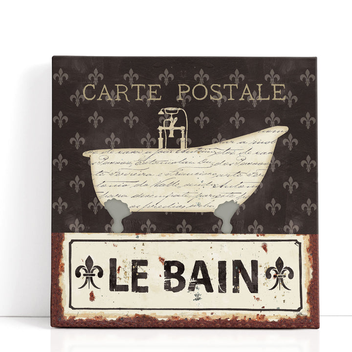 French Country Le Bain wall décor art