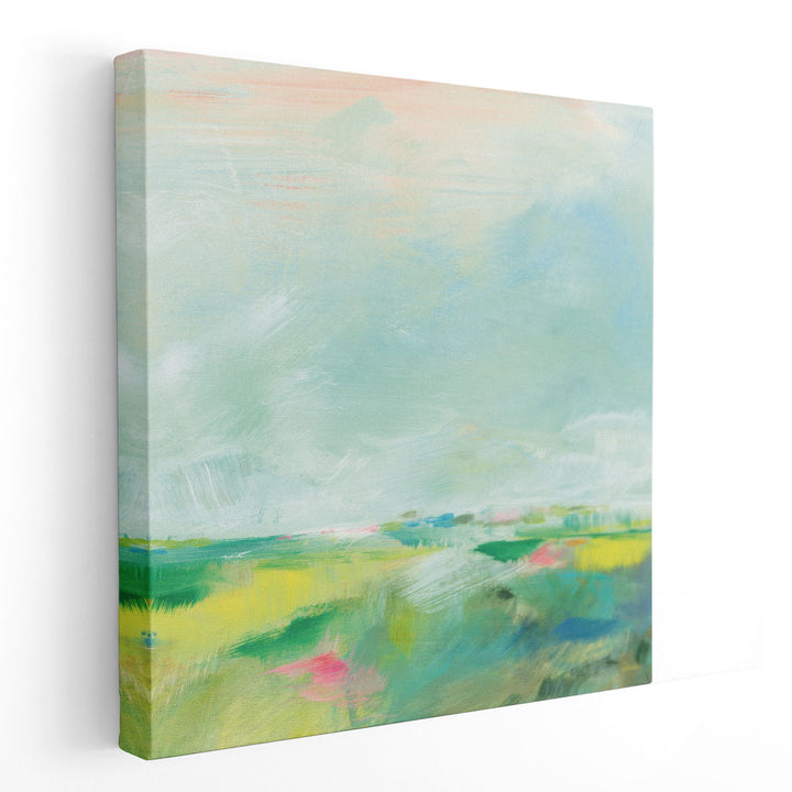 Colorful Horizon Square II - Canvas Print Wall Art