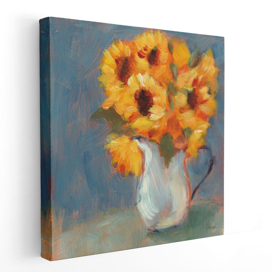 Kitchen Sunflowers - Canvas Print Wall Art