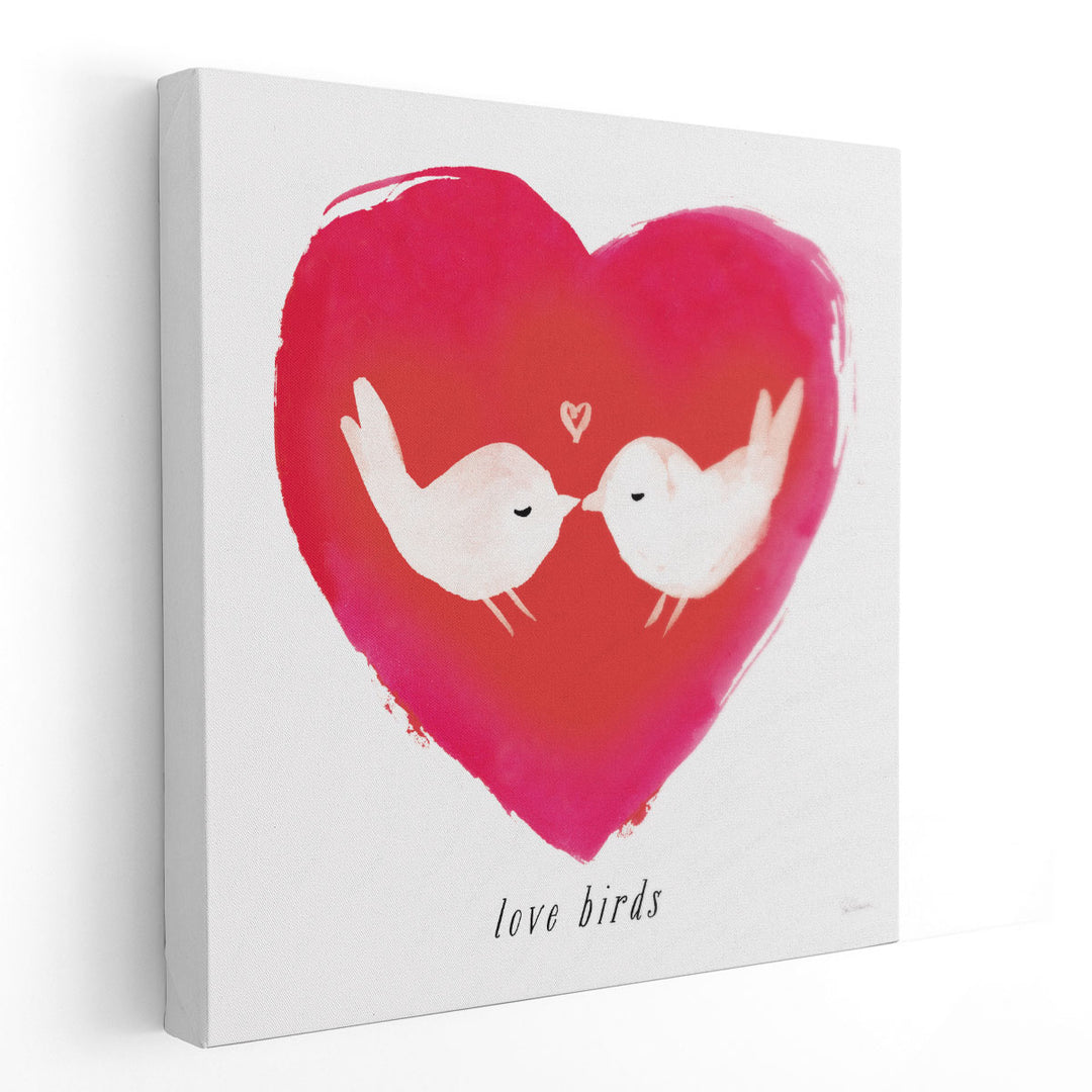 Love Birds - Canvas Print Wall Art