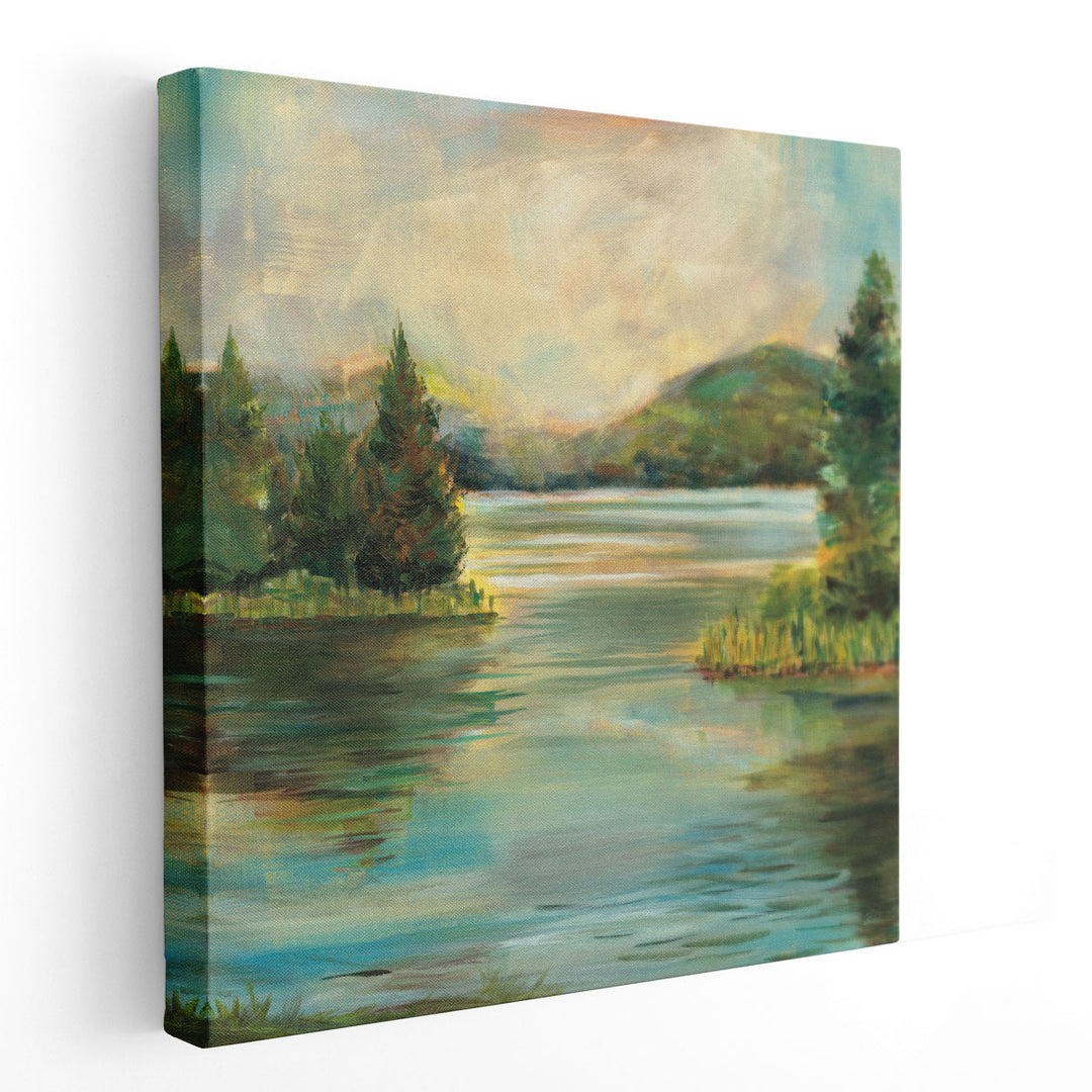 Silver Lake - Canvas Print Wall Art