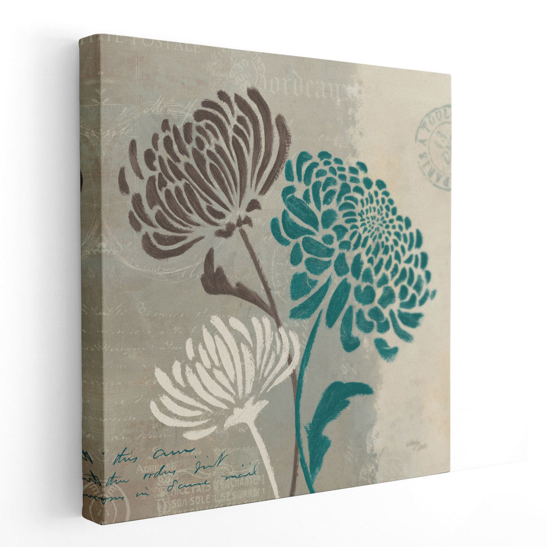 Chrysanthemums II - Canvas Print Wall Art