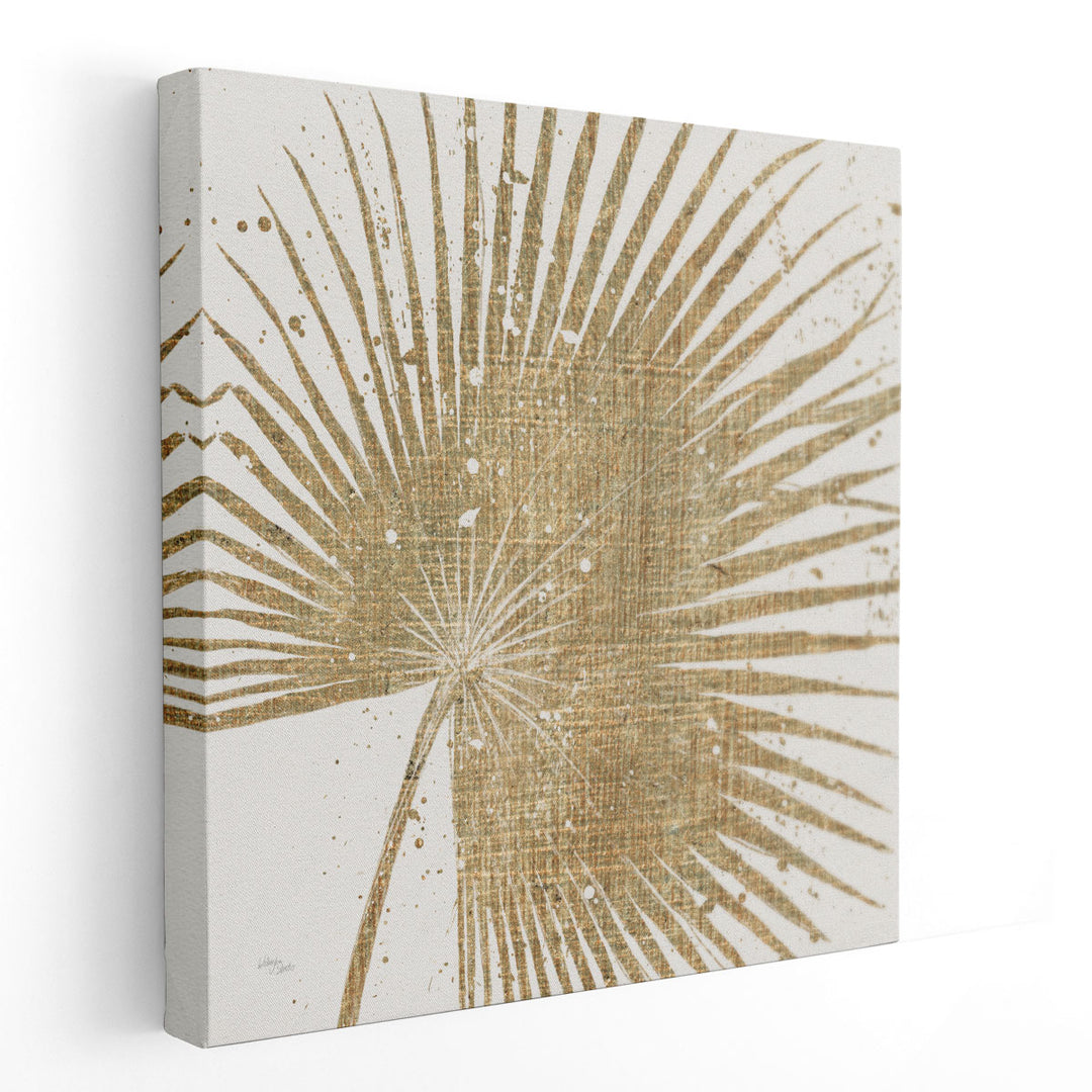 Gold Leaves II - Canvas Print Wall Art