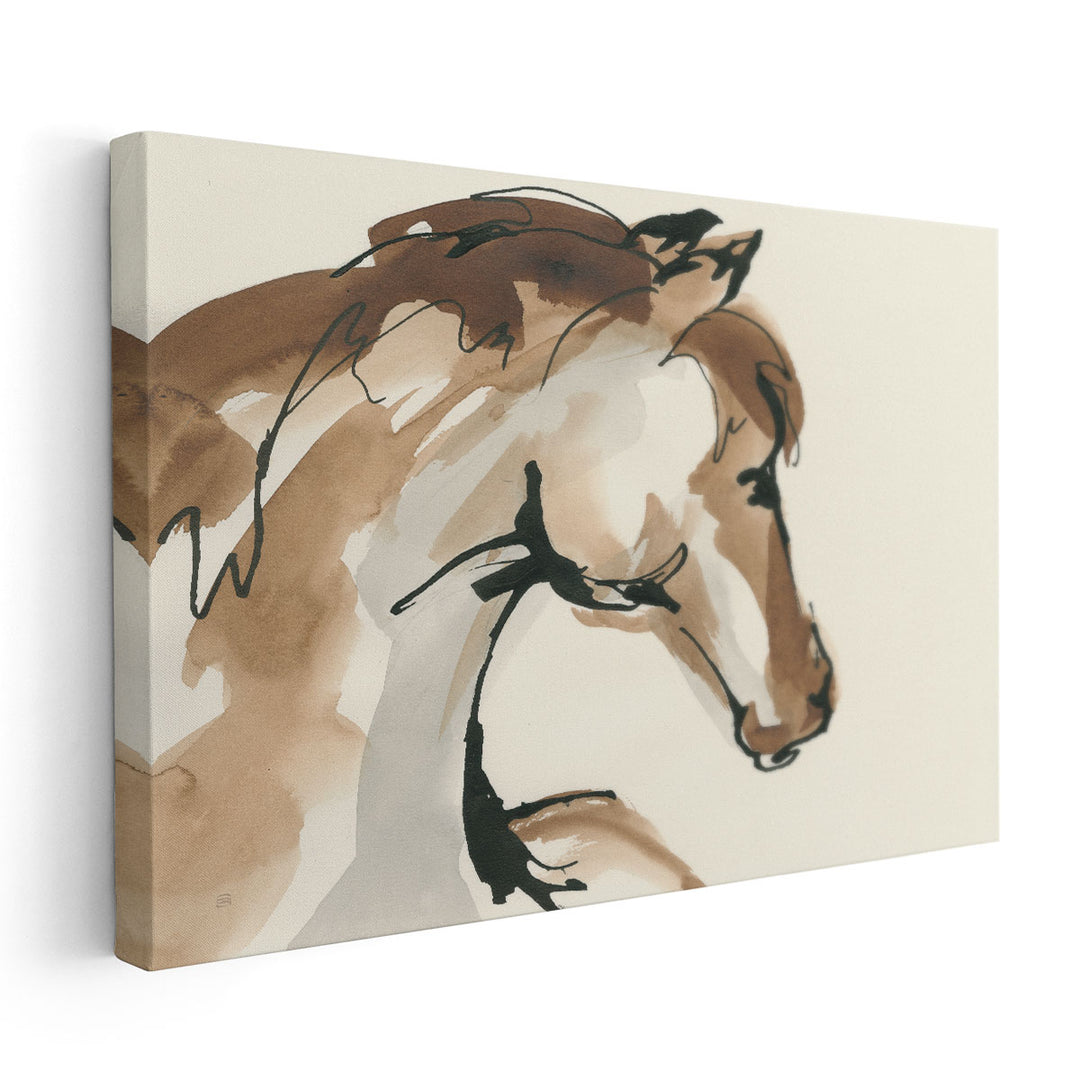 Horse Head I - Canvas Print Wall Art