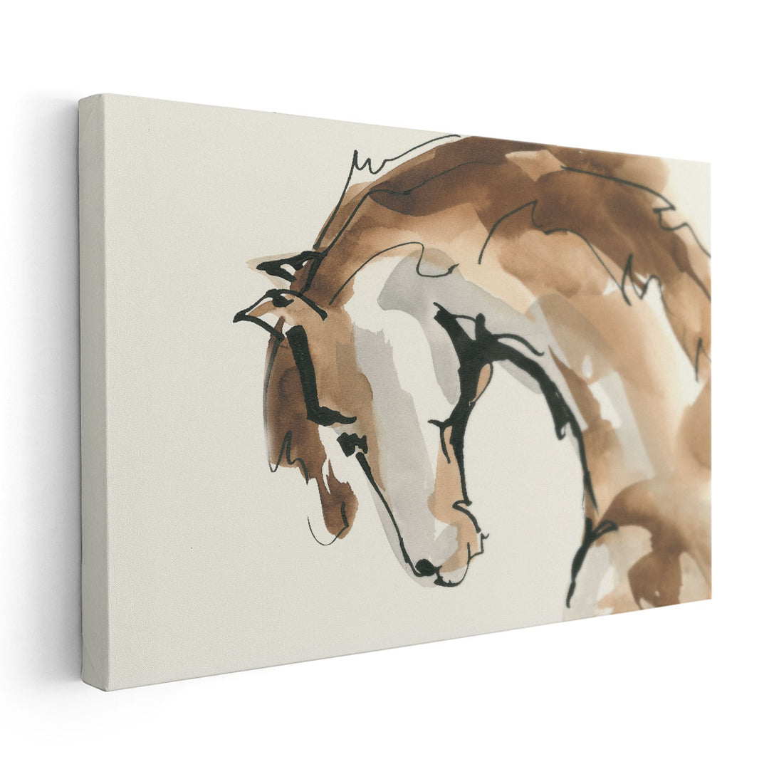 Horse Head II - Canvas Print Wall Art