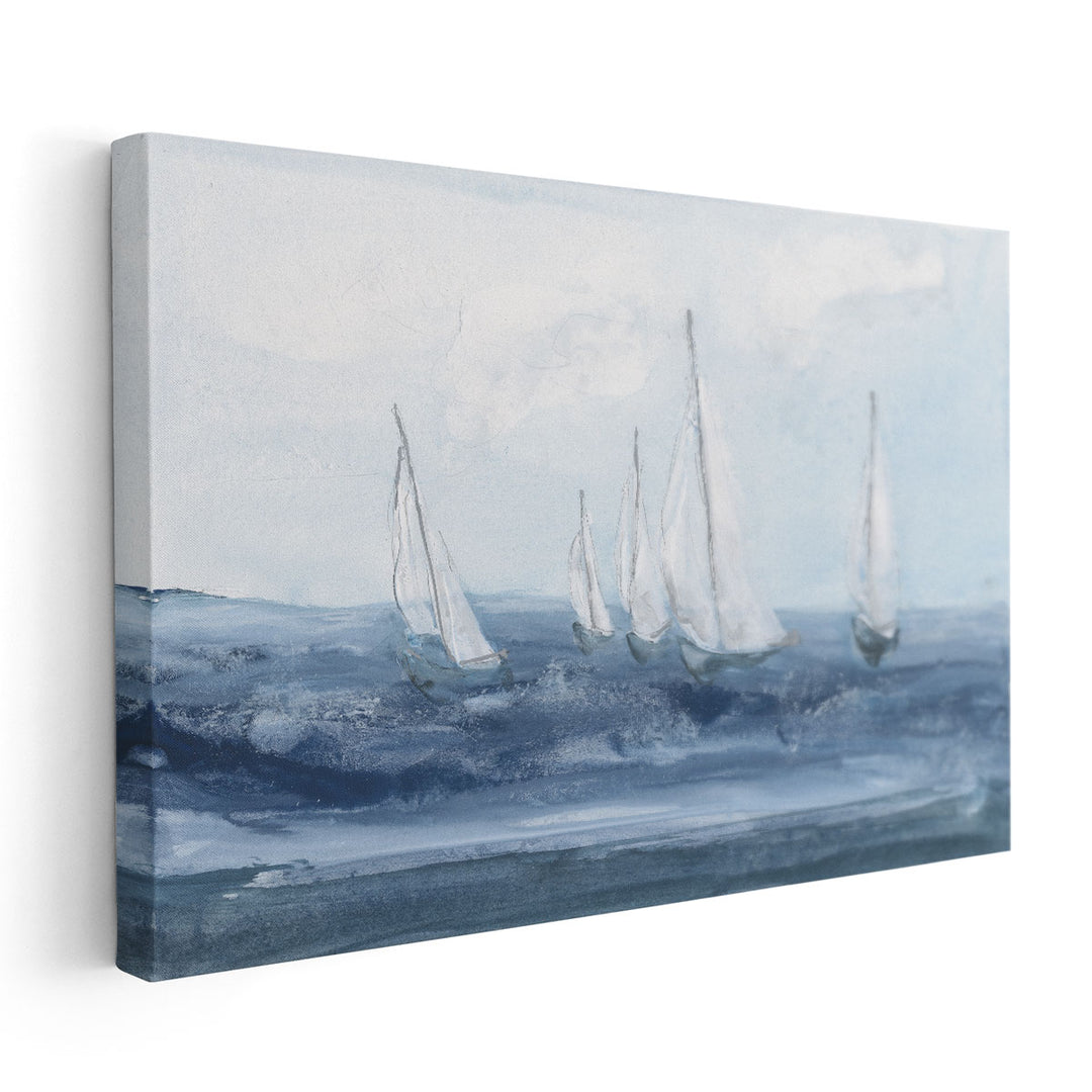 Group Sail I - Canvas Print Wall Art