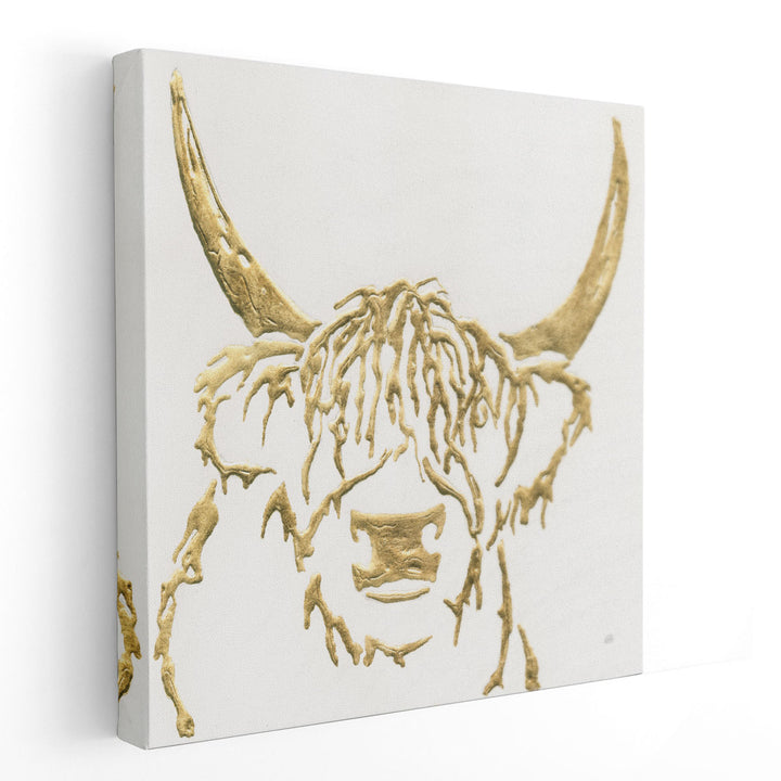 Gilded Highlander I - Canvas Print Wall Art